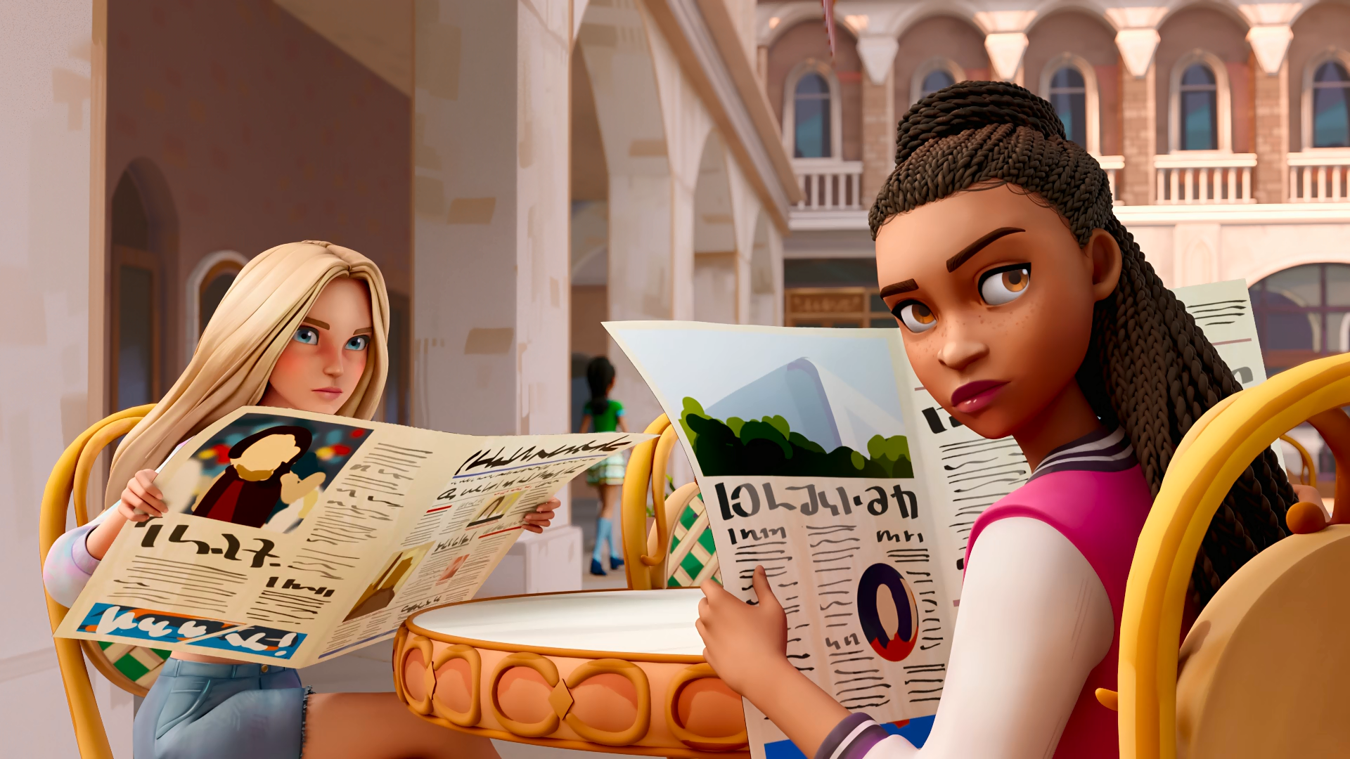 Barbie: Таємничі пригоди / Барбі: Таємничі пригоди. Велика гонитва за конячкою кадр 5