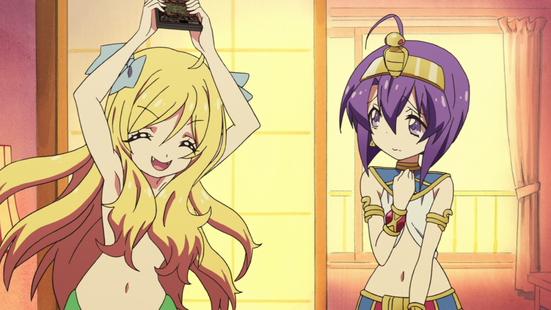 Фонове зображення Дропкік Джяшін-чян / Копняк демониці!