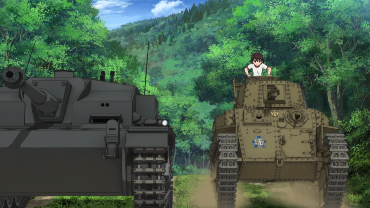 Дівчата і танки: Танковий курс Акіями Юкарі - Скріншот 4