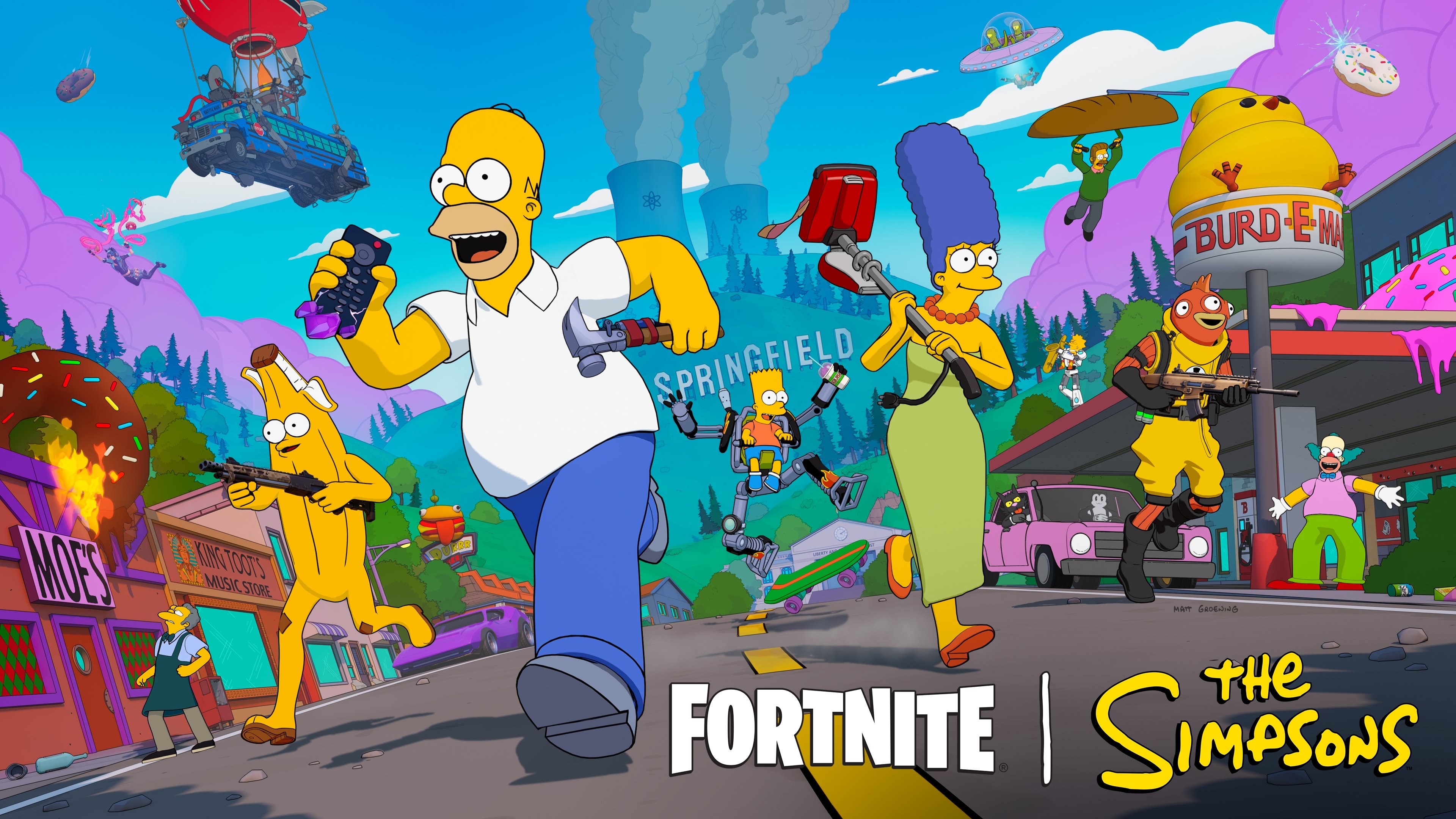 Fortnite x Сімпсони кадр 4