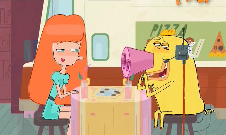 Фонове зображення Хрюсик і Мухася