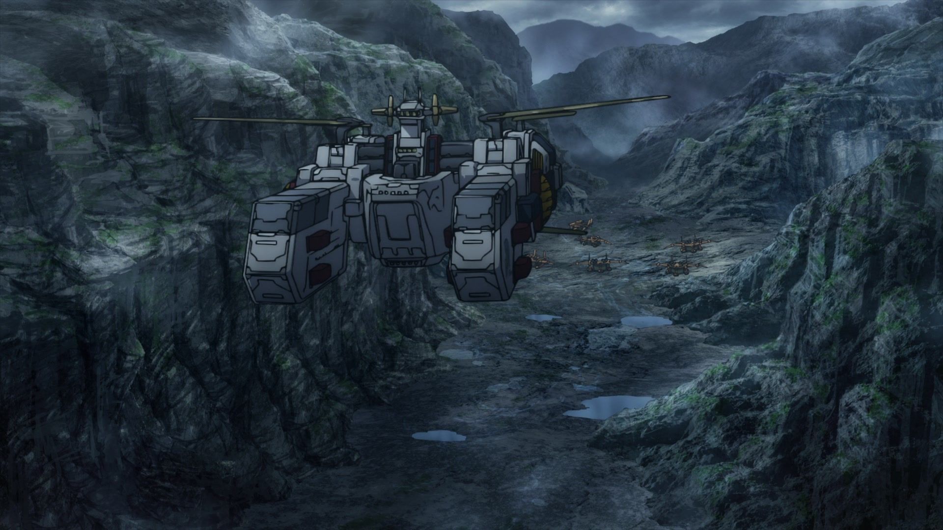 Мобільна броня Ґандам. Грозовий Сектор. Бандитська квітка - Скріншот 1